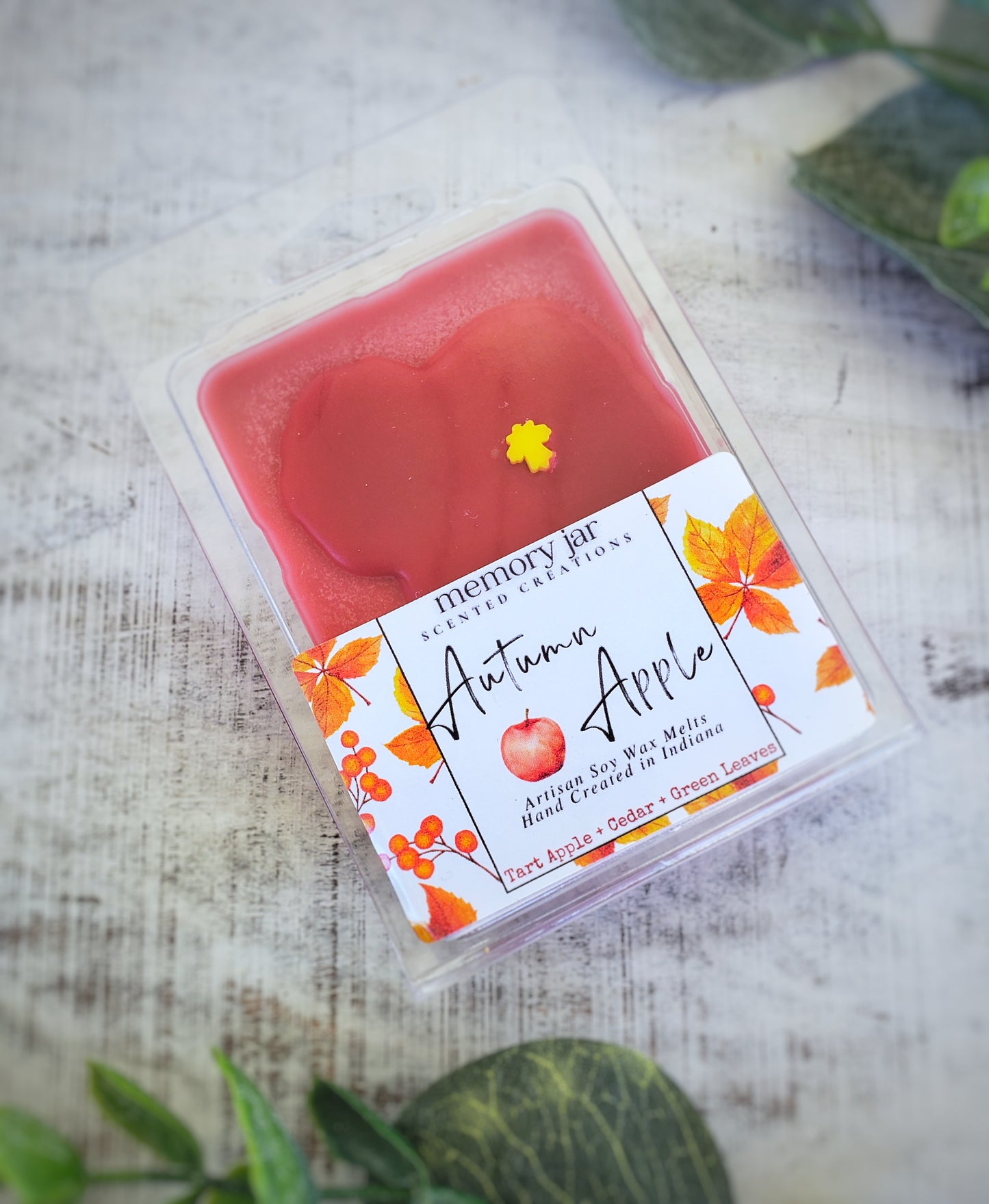 Autumn Apple | Soy Wax Melts Clamshell | The Autumn Collection