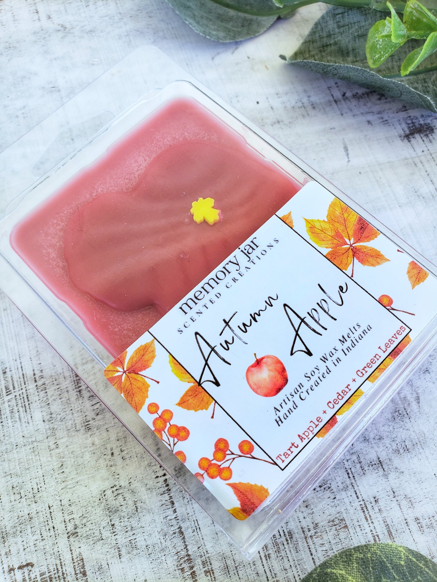 Autumn Apple | Soy Wax Melts Clamshell | The Autumn Collection