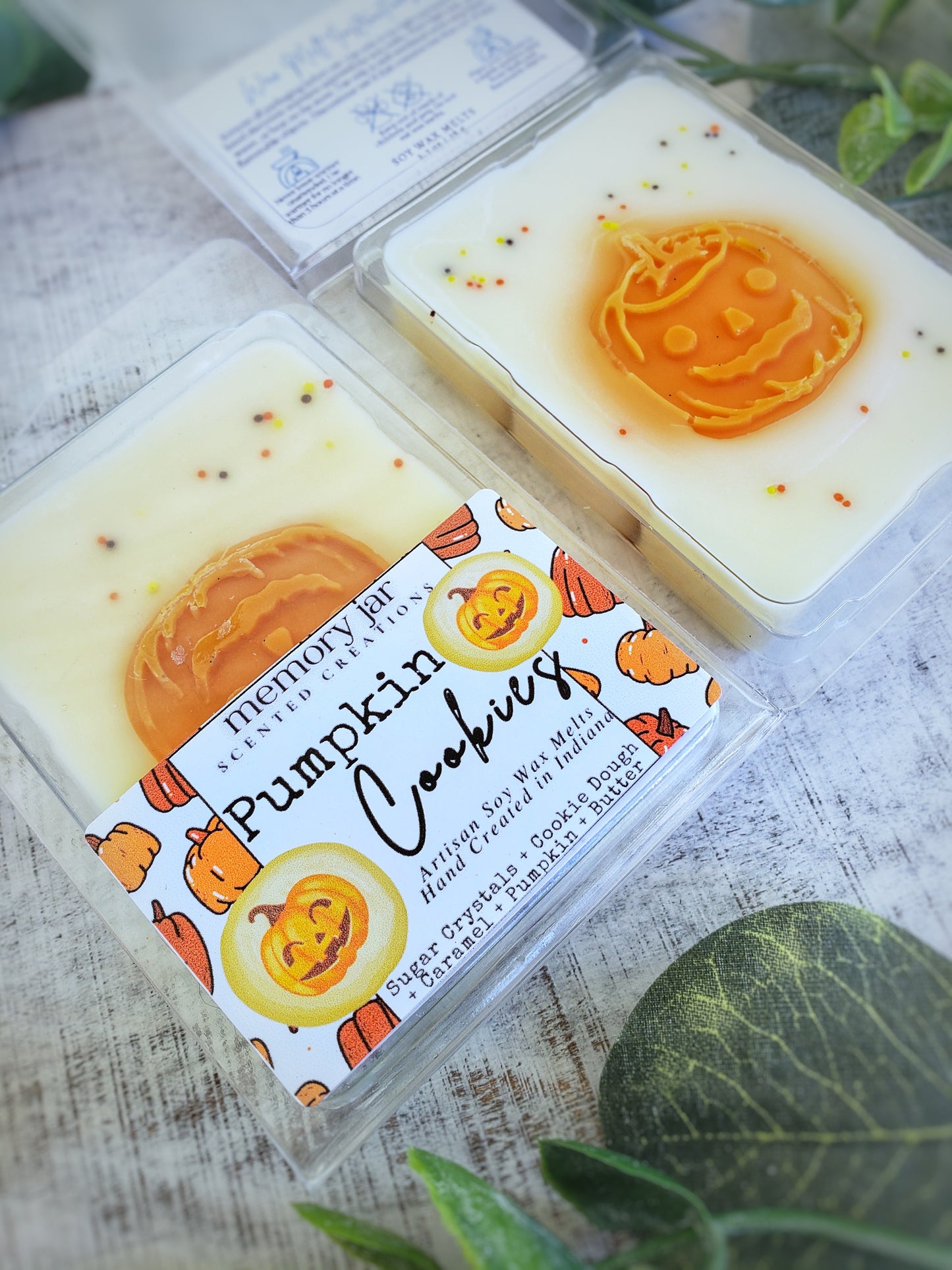 Pumpkin Cookies | Soy Wax Melts Clamshell | The Autumn Collection