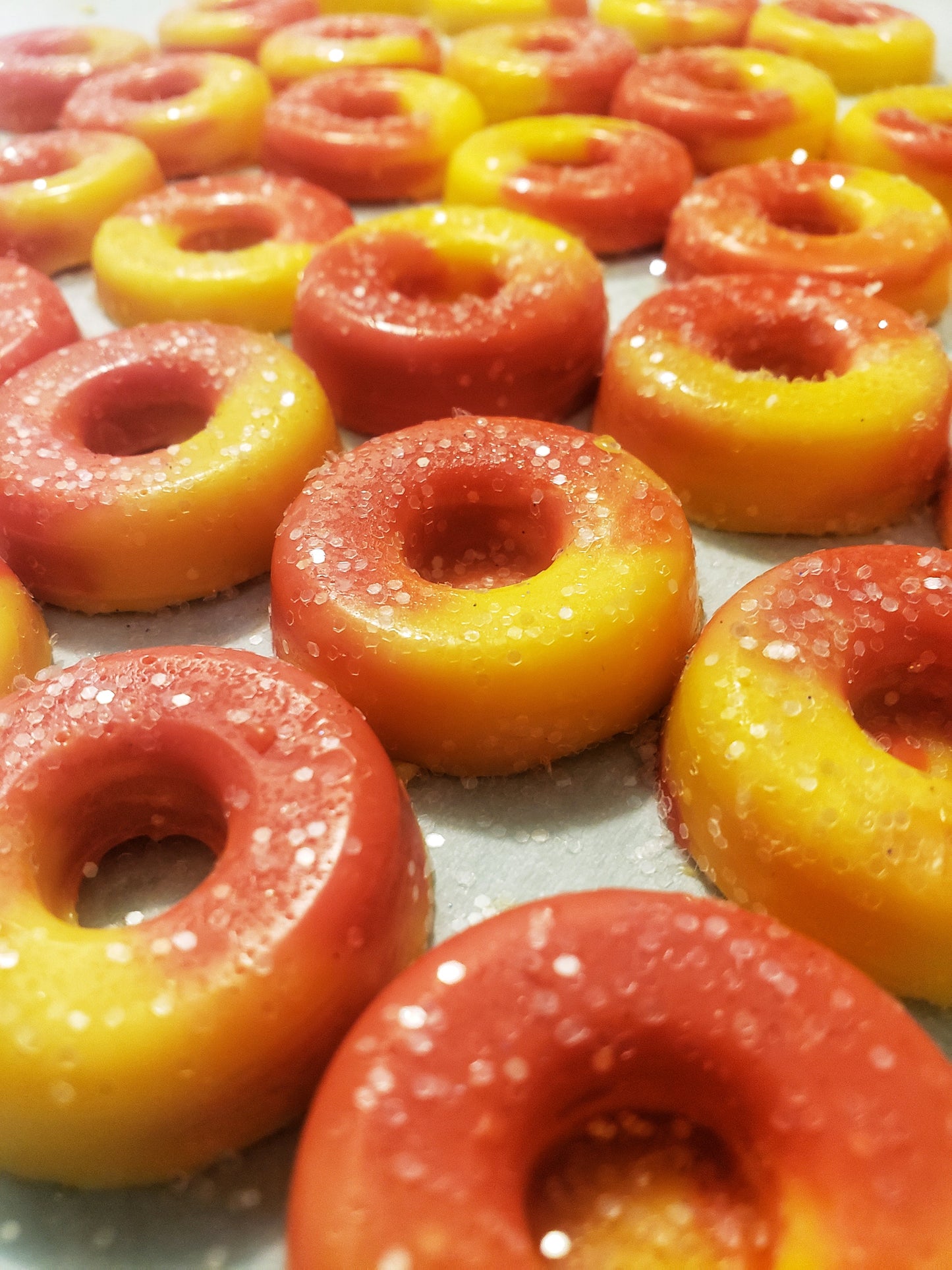 Put a Ring on it | Peach Rings Candy | 2.7oz Clamshell | Artisan Soy Wax Melts | The Nostalgia Collection