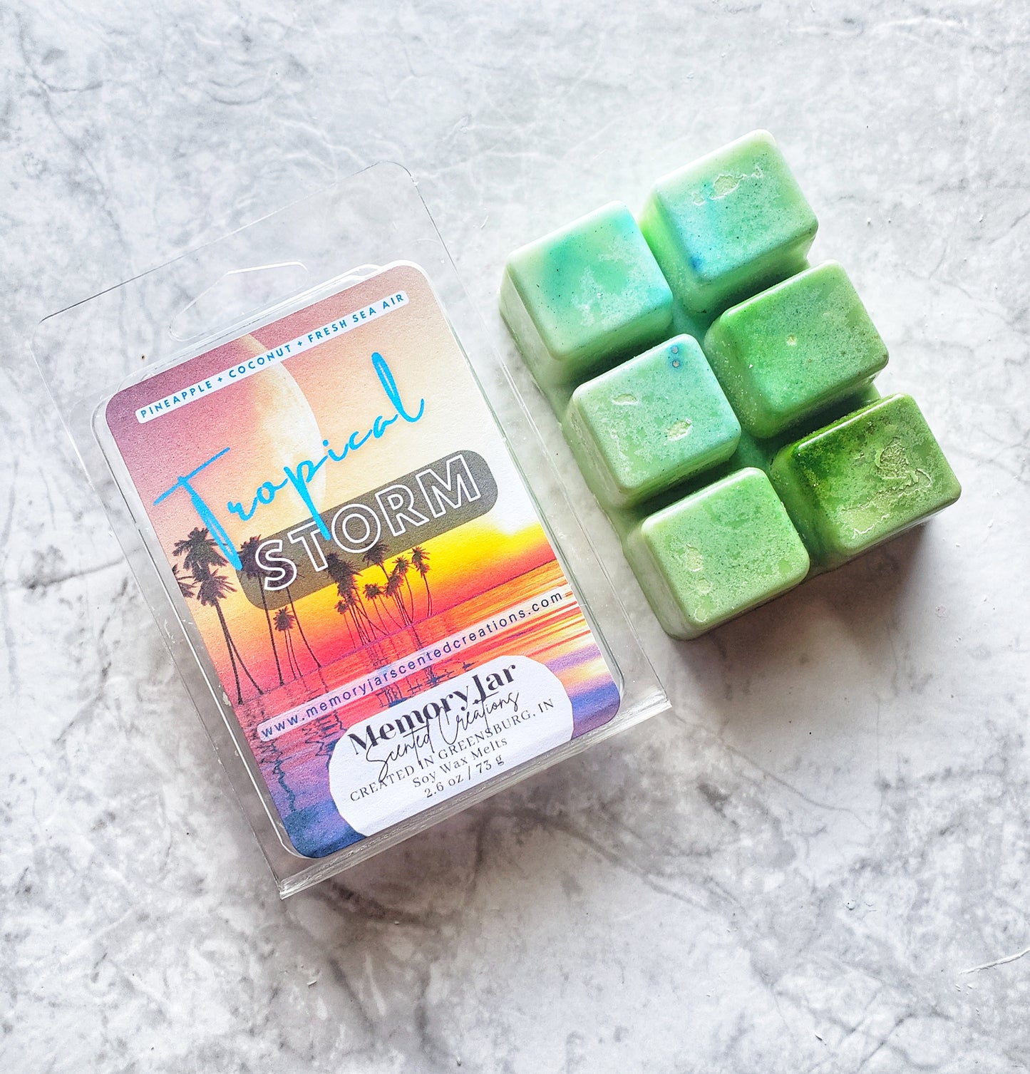 Tropical Storm | Soy Wax Melts | The Sun Kissed Collection