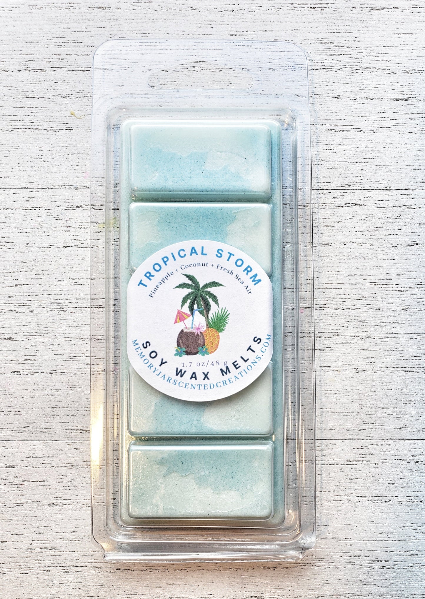 Tropical Storm | Soy Wax Melts | The Sun Kissed Collection
