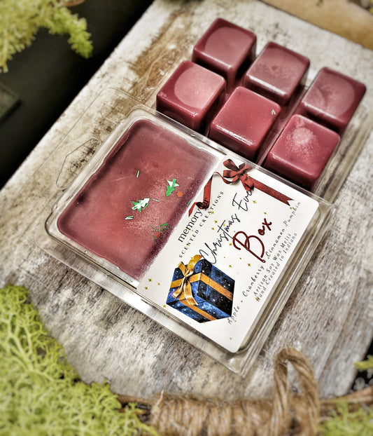 Christmas Eve Box Soy Wax Melts | Holiday Edition Clamshell
