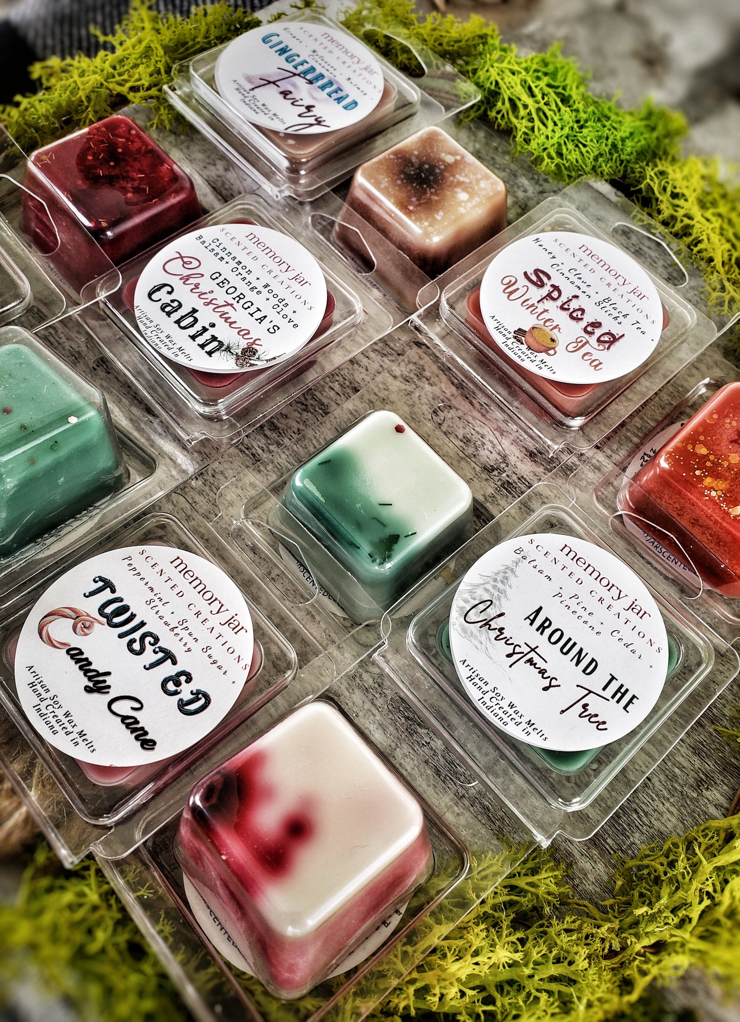 Cranberry Forest Soy Wax Melts | Holiday Edition Clamshells