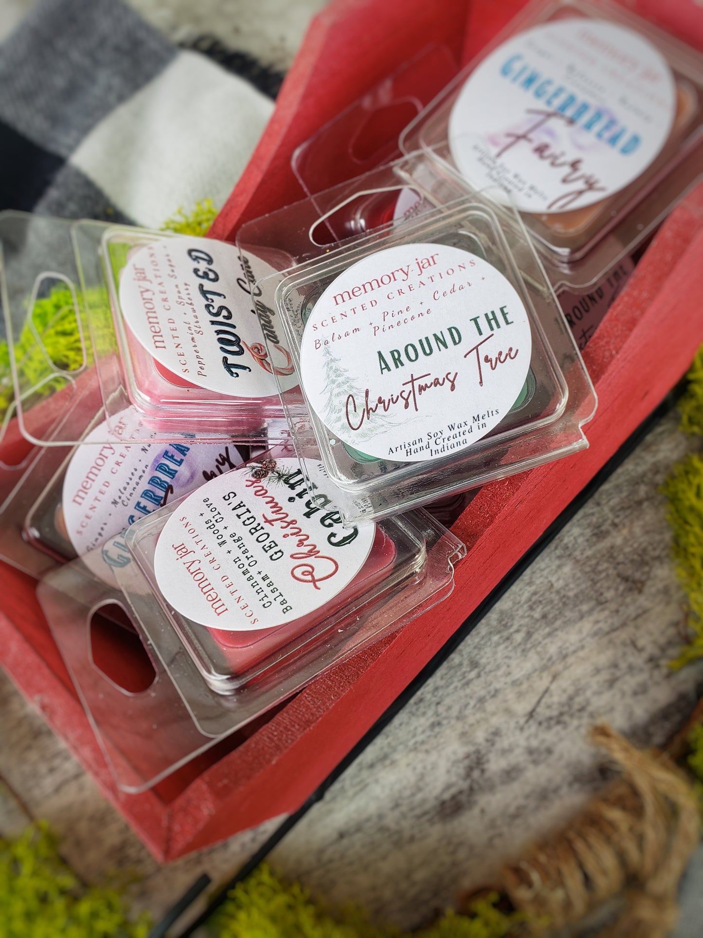 Cranberry Forest Soy Wax Melts | Holiday Edition Clamshells
