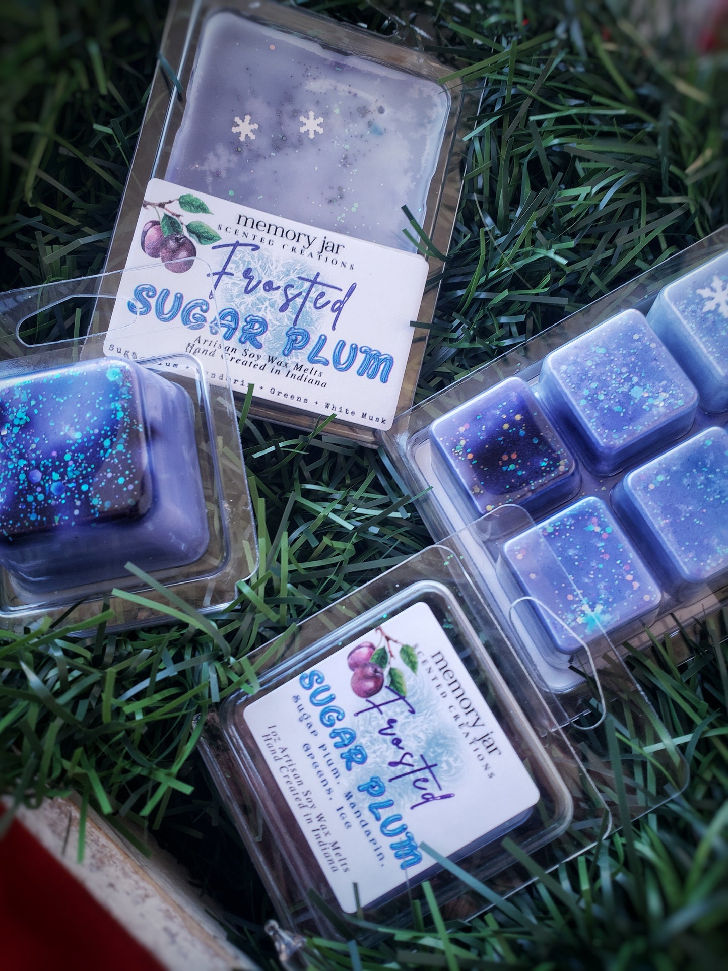 Frosted Sugar Plum | 2.7oz Clamshell | Soy Wax Melts