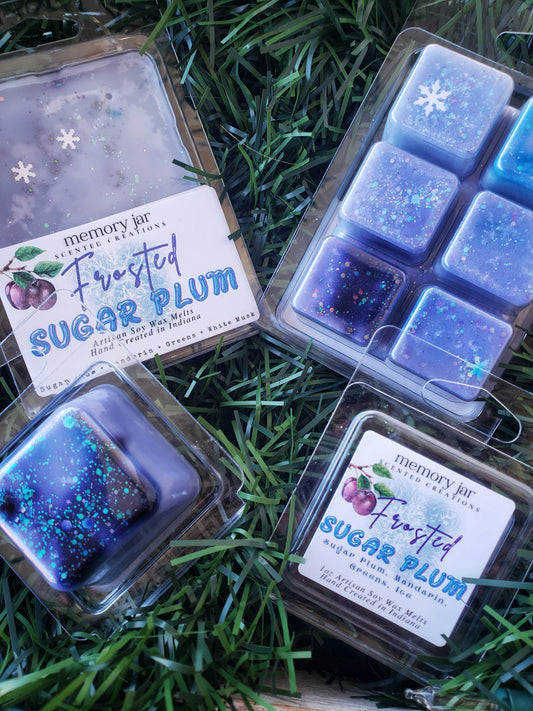 Frosted Sugar Plum | 2.7oz Clamshell | Soy Wax Melts