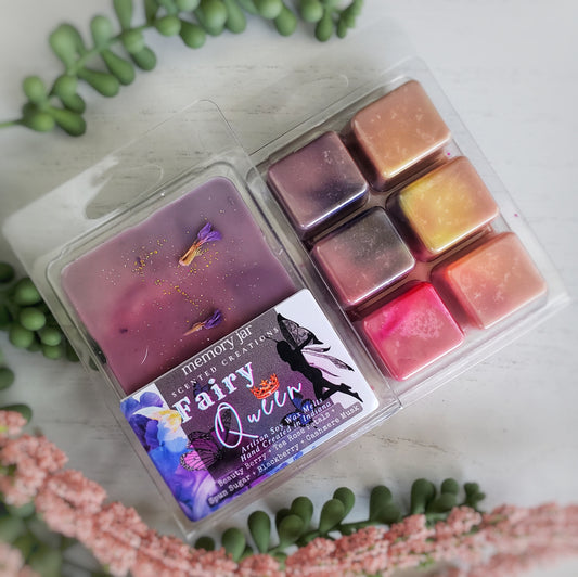 Fairy Queen | 2.7oz Clamshell | Artisan Soy Wax Melts | Fairy Tales & Folklore | Berries & Sugared Cashmere