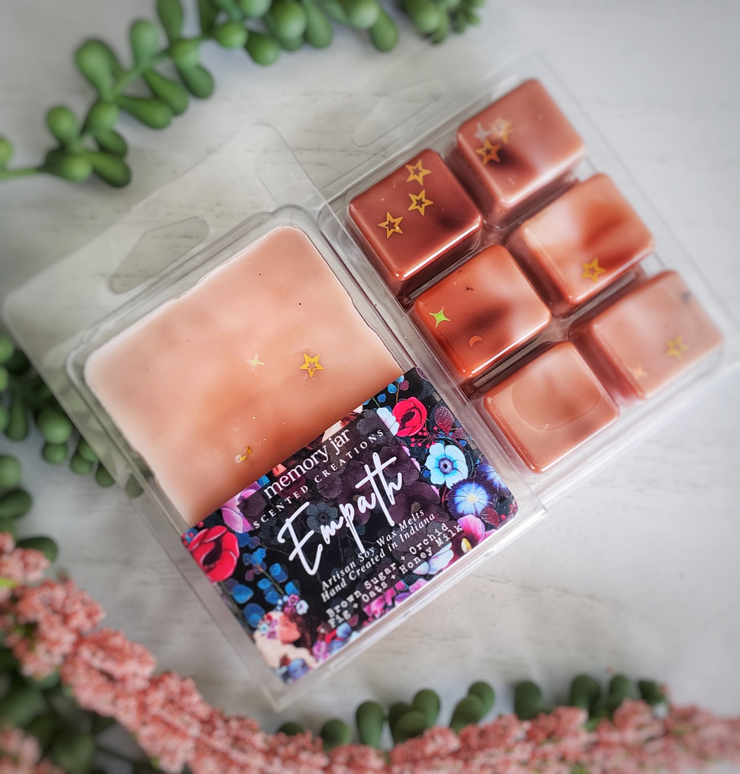 Empath | Brown Sugar Oatmeal + Honey Milk | 2.7oz Clamshell | Artisan Soy Wax Melts | Fairy Tales & Folklore Collection