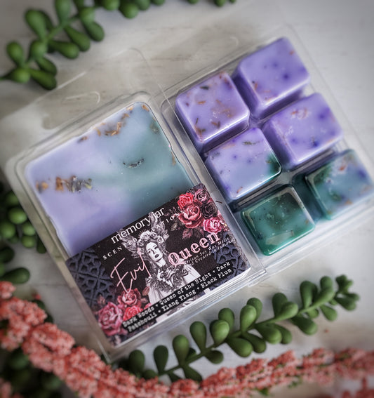 Evil Queen | 2.7oz Clamshell | Soy Wax Melt | Fairy Tales & Folklore Collection | Patchouli and Queen of the Night