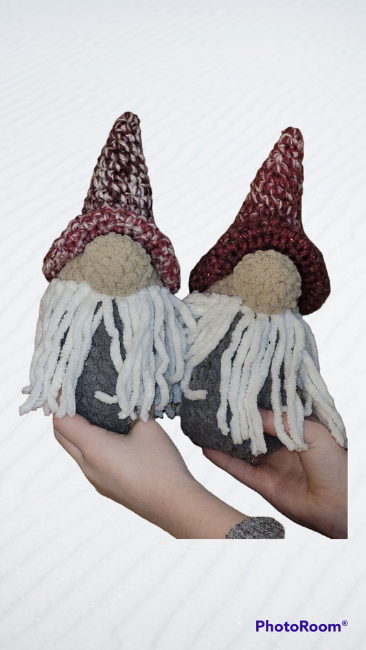 Gnome Winter Amigurumi | Home Decor by Hanging by a Thread