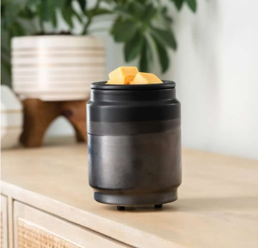 Black Dipped Flip Dish Wax Warmer