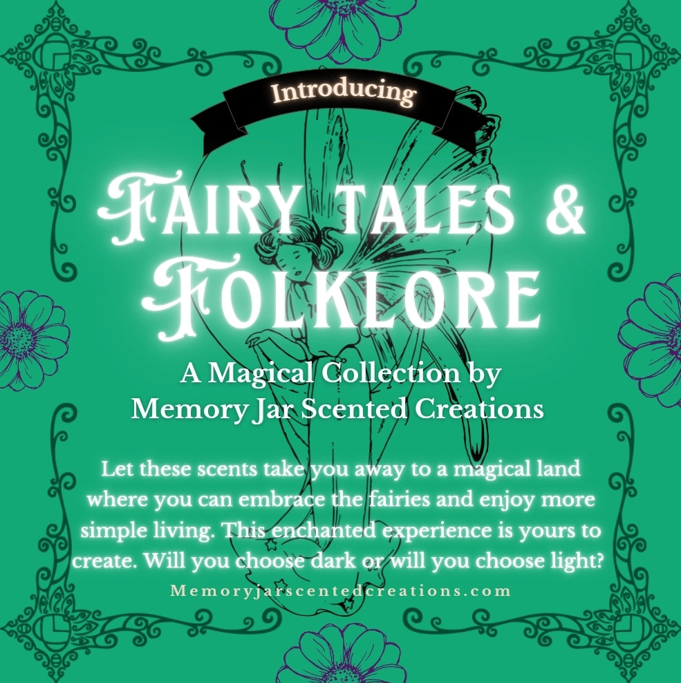 Fairy Dust | 2.7oz Clamshell | Artisan Soy Wax Melts | Fairy Tales & Folklore Collection | Grapefruit, Rhubarb, Mint, Mangosteen