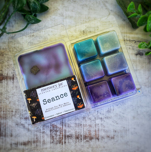 Seance | Soy Wax Melts Clamshell | The Spooky Collection